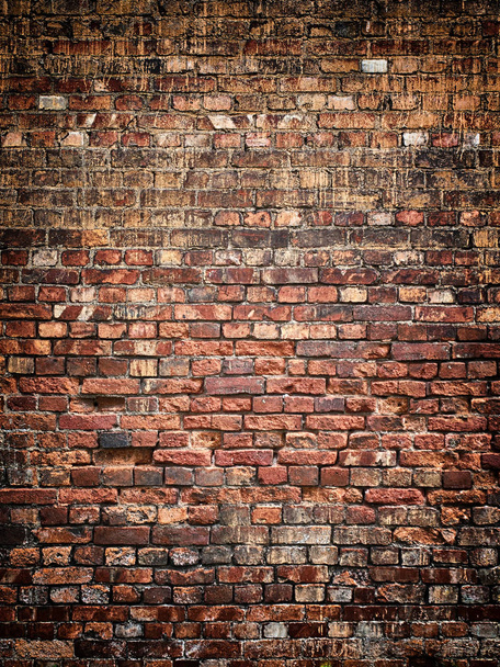 Vintage brick wall background texture for design - Photo, Image