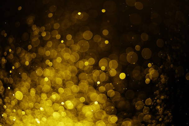 Parlak ışık altın bokeh bulanık - Fotoğraf, Görsel