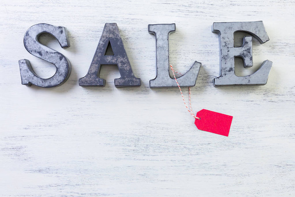 Sale sign close up - Foto, afbeelding