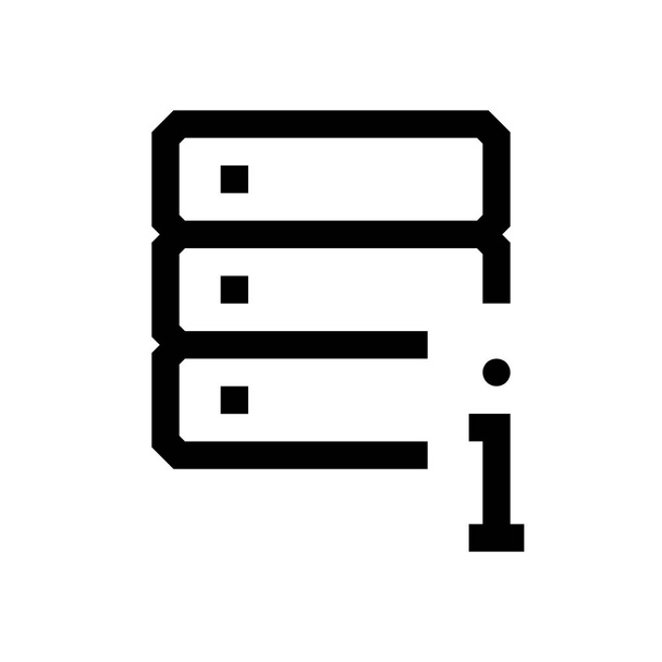 Minizeilen-Symbol - Vektor, Bild