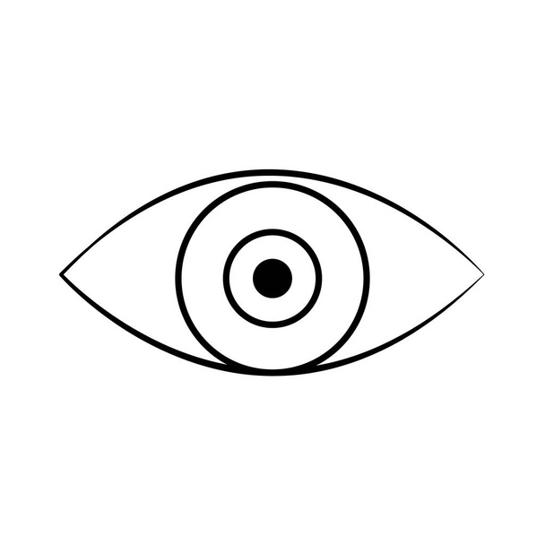 immagine icona occhio singolo
 - Vettoriali, immagini