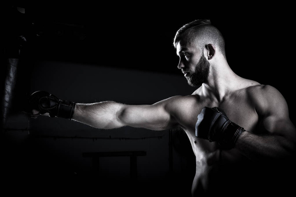 Male Athlete boxer  - Foto, afbeelding