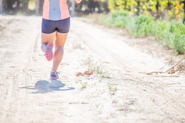 woman athlete  jogging  - Photo, Image