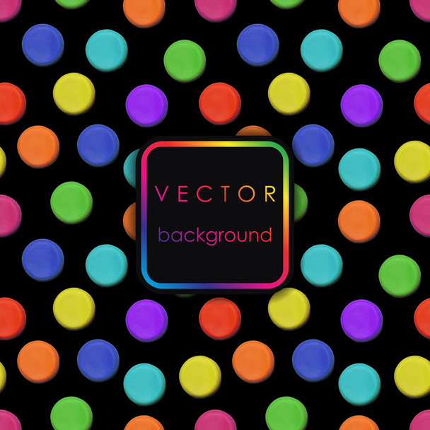 vector pattern made up of geometric shapes clay. - Vector, imagen
