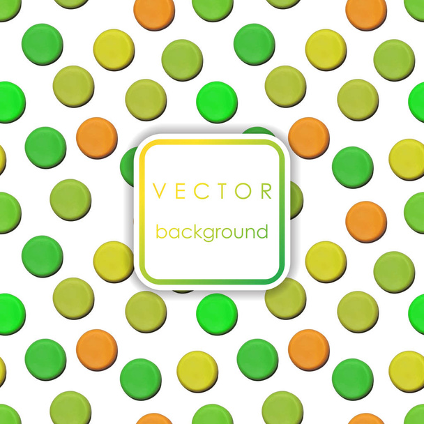 vector pattern made up of geometric shapes clay. - Vektor, kép