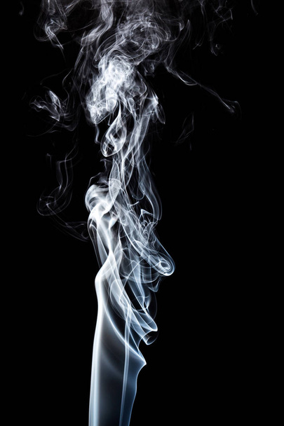 Движение белого дыма. - Фото, изображение