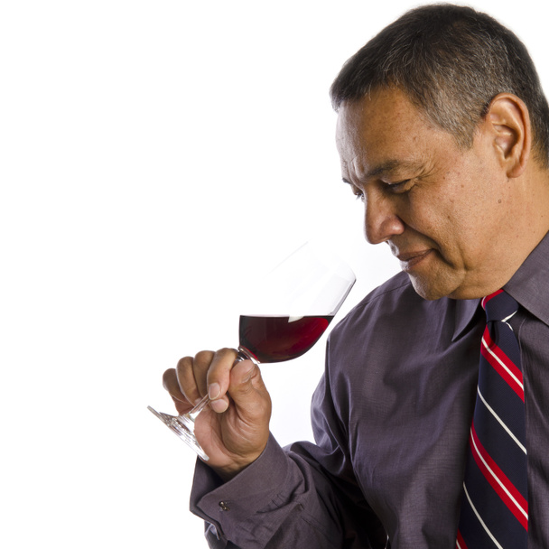 Hispanic Wine Taster - Photo, Image