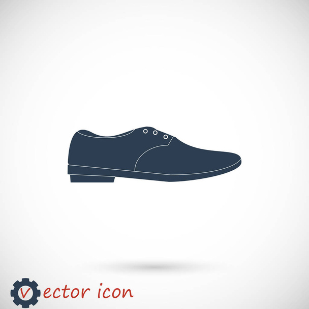 male shoe icon - Вектор, зображення