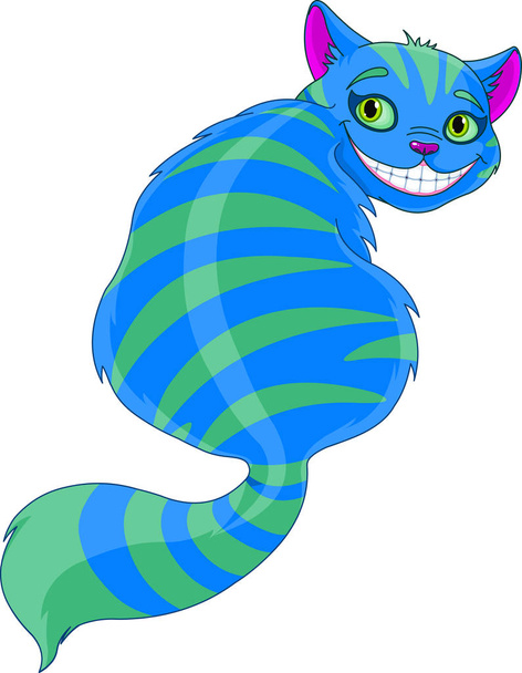 Cheshire Cat illustration - Vector, Image