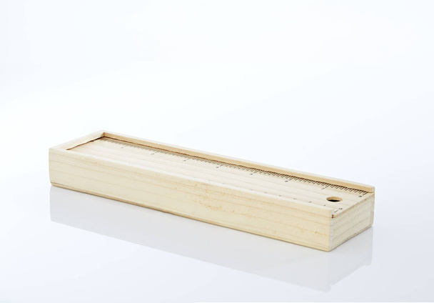 puinen lyijykynä laatikko - Valokuva, kuva