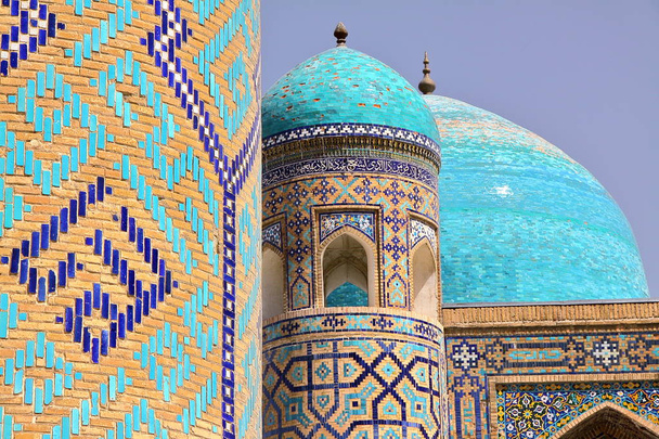 Semerkand, Özbekistan: Mimari detay Registan, medreseleri  - Fotoğraf, Görsel