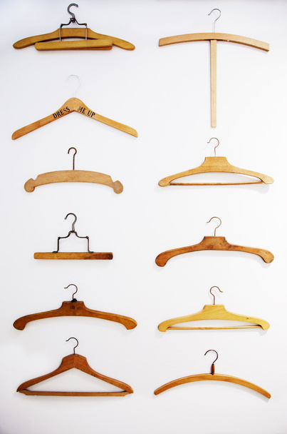 Retro hangers background - Photo, Image