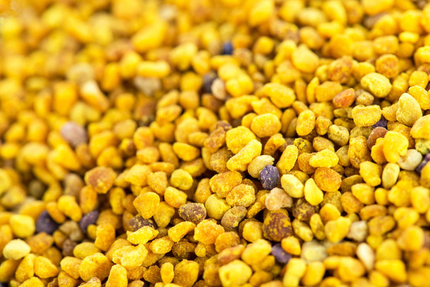 food background of bee pollen - Foto, immagini