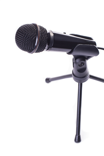 Mikrofon auf Stativ - Foto, Bild