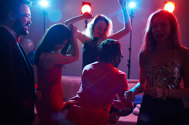 Cool party in night club - Фото, зображення