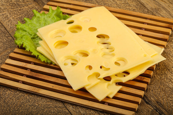 Ízletes szeletelve sajt - Fotó, kép