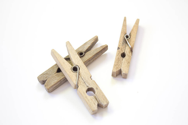 μικρά ξύλινα μανταλάκια - Φωτογραφία, εικόνα