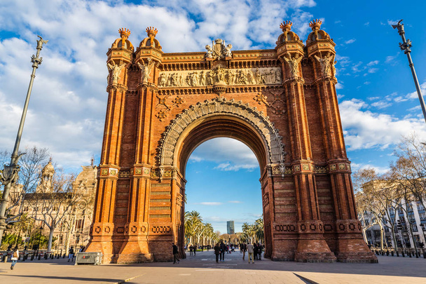 Arc de Triomf - Barcelona, Catalonia, Spain - Fotó, kép