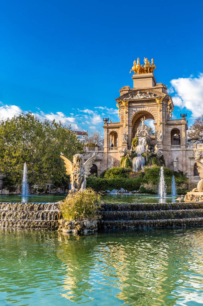 Cascada Fountain - Ciutadella Park,Barcelona,Spain - Photo, Image