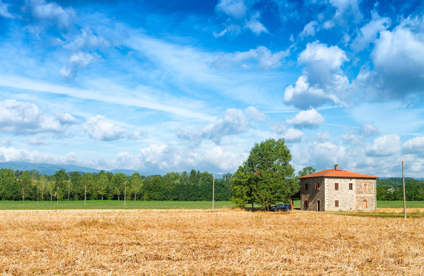 Farm in countryside land - Photo, Image
