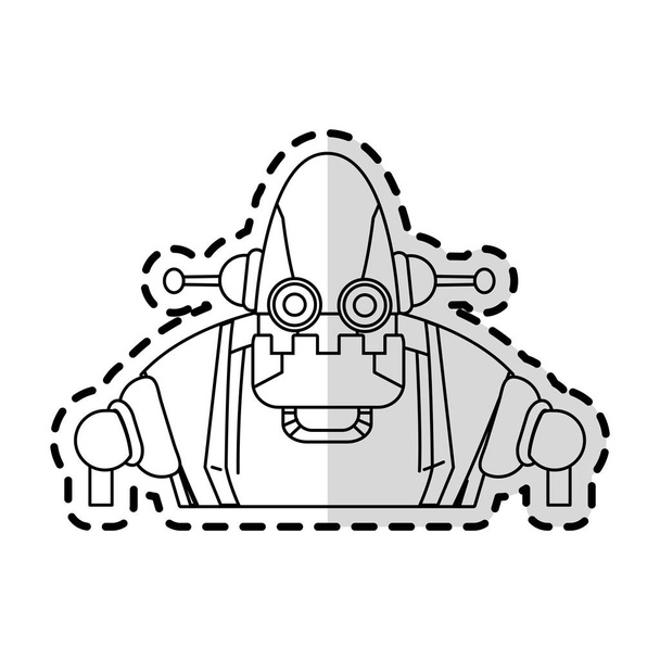 robot technology icon image - Vector, Image