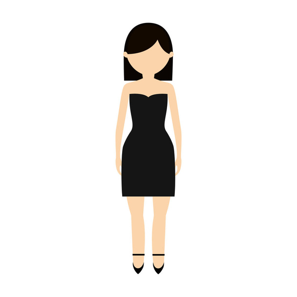 avatar woman female design - Vecteur, image