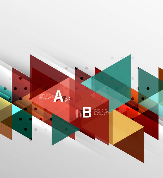 Design minimalista del triangolo vettoriale
 - Vettoriali, immagini