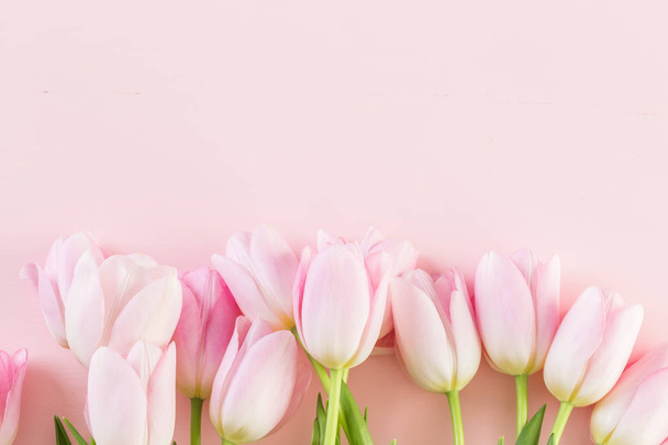 Bouquet of pink tulips - Photo, image