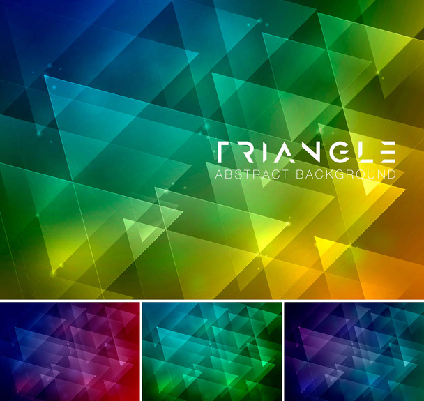 triangle abstract background 5 - Vektor, kép