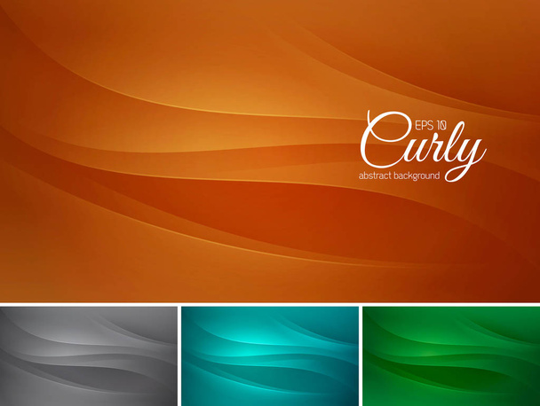curly abstract background  - Вектор,изображение