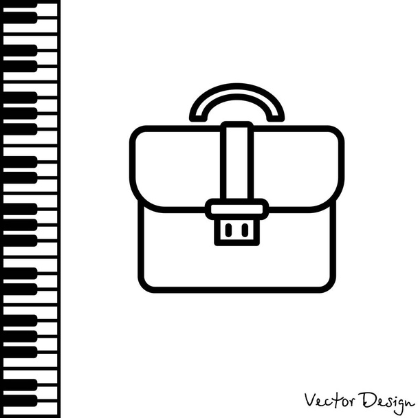 Icona linea valigetta - Vettoriali, immagini