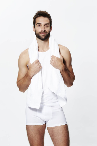 Man posing in underwear  - Foto, Imagem