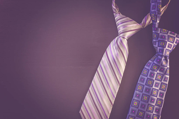 Színes nyakkendő férfi  - Fotó, kép