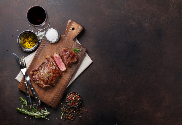 Ribeye grillé steak de boeuf
 - Photo, image