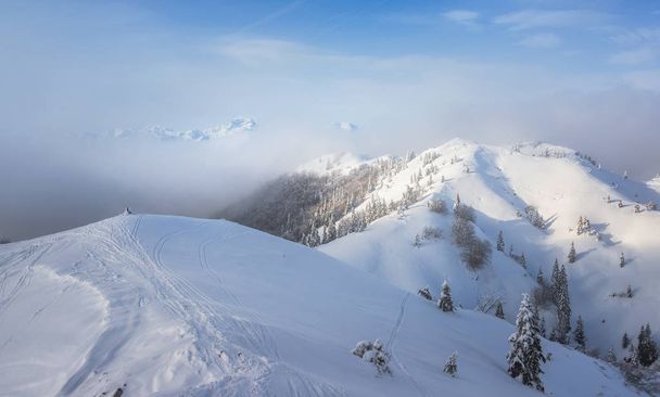 Soriska バルカン山脈で冬 - 写真・画像