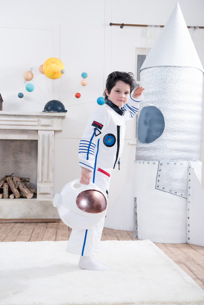 boy in astronaut costume - Photo, Image
