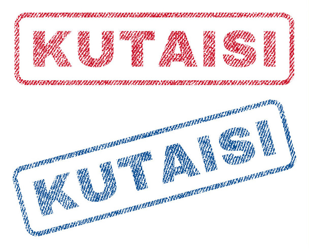 Kutaisi Textile Stamps - Vector, Image