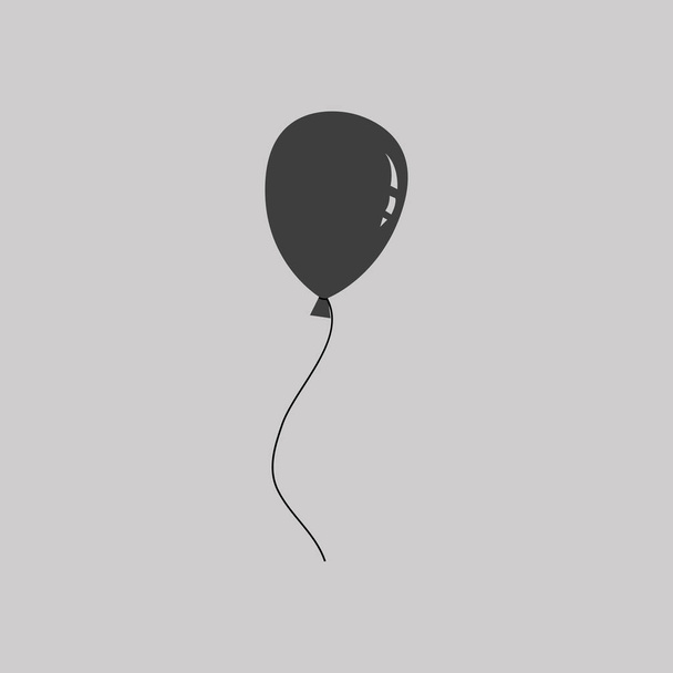 ballon pictogram teken - Vector, afbeelding