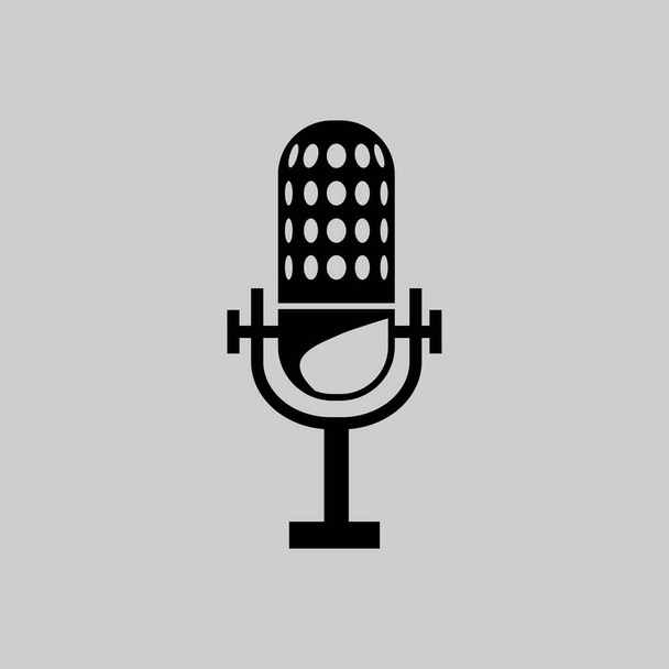 microphone icon illustration - Vector, Image