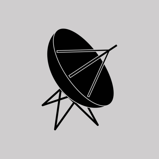 衛星料理のアイコン - ベクター画像