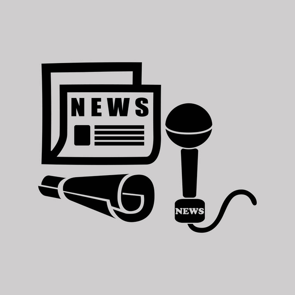 icon of news  illustration - Vector, Image
