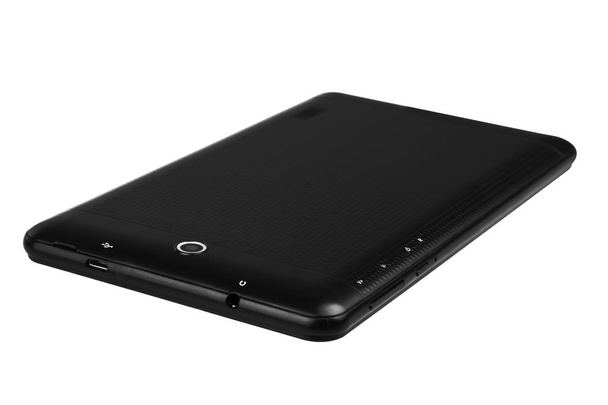 Tablet black background back texture flat - Fotografie, Obrázek