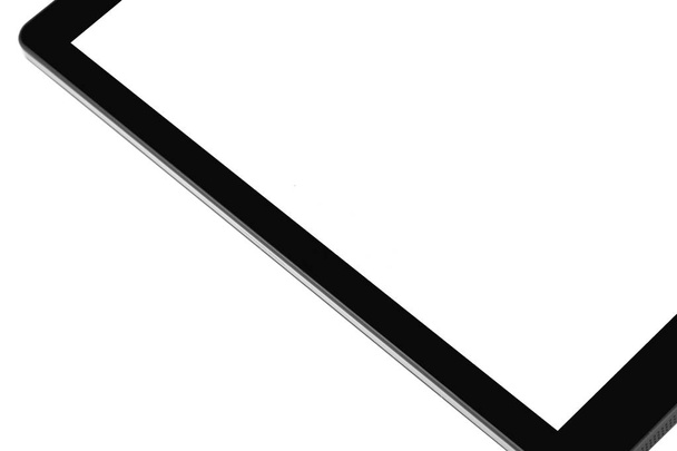 Tablet design preto frente de perto
 - Foto, Imagem