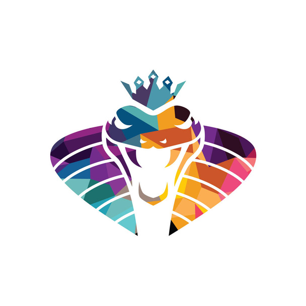 logo společnosti stylizovaného hada - Vektor, obrázek
