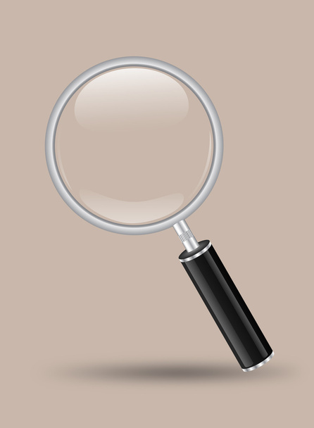 Magnifying glass - Vektor, kép