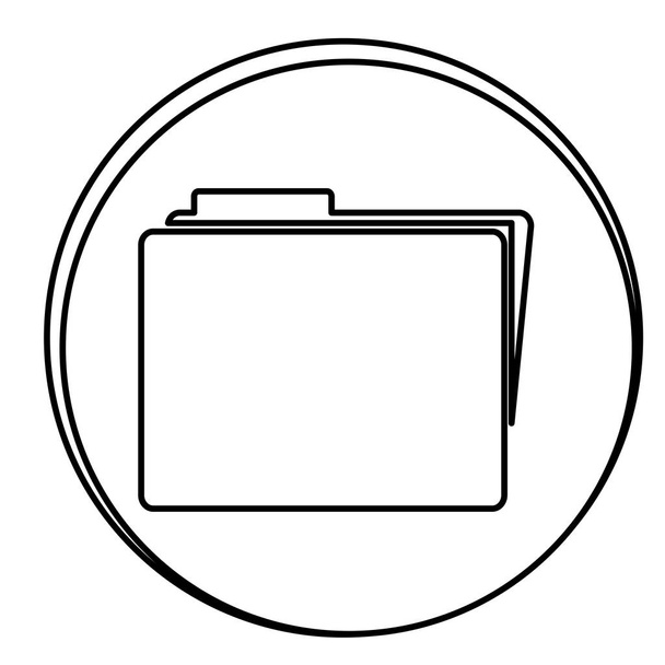 figura icono emblema del archivo
 - Vector, imagen