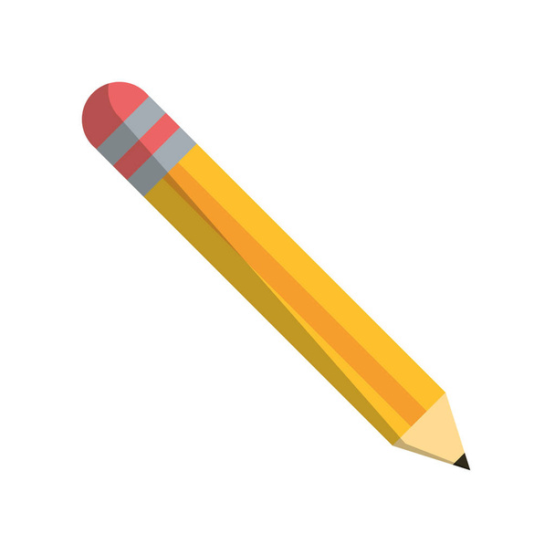 pencil school utensil item - Vektori, kuva