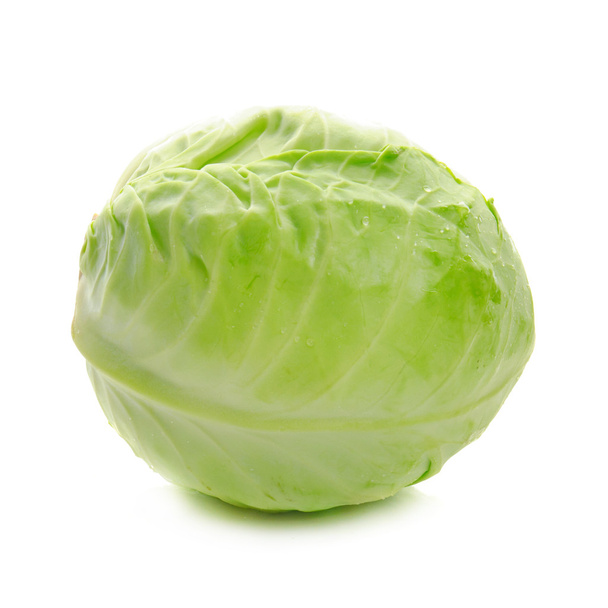 Cabbage isolated - Fotoğraf, Görsel