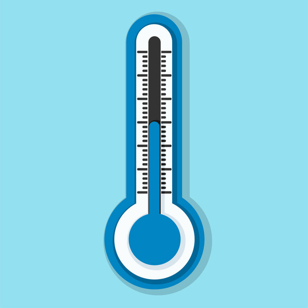 Lämpömittari yksinkertainen kuvake
 - Vektori, kuva