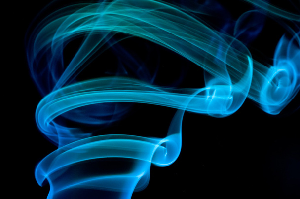 Blue smoke - 写真・画像